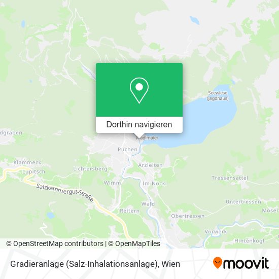 Gradieranlage (Salz-Inhalationsanlage) Karte