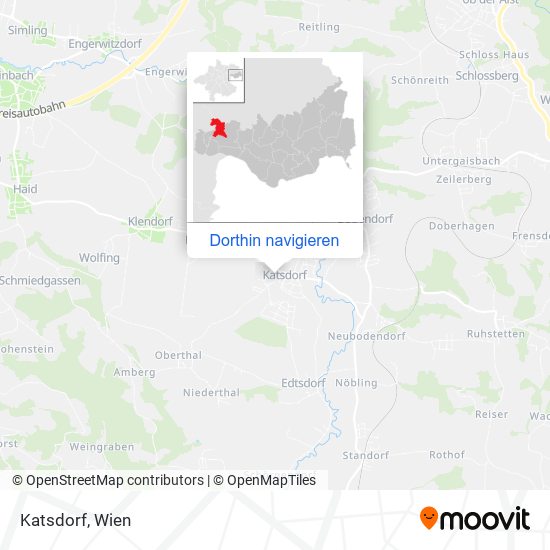 Katsdorf Karte