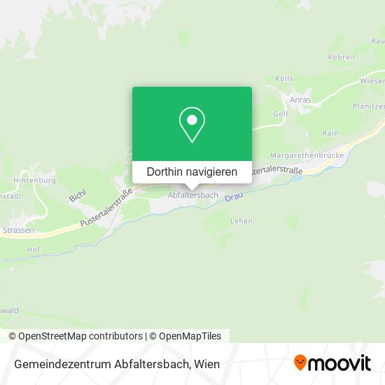 Gemeindezentrum Abfaltersbach Karte