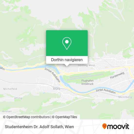 Studentenheim Dr. Adolf Sollath Karte