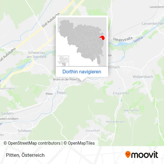 Pitten Karte
