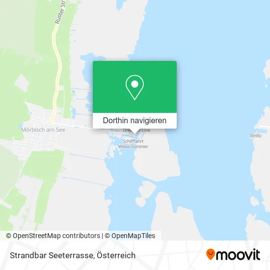 Strandbar Seeterrasse Karte