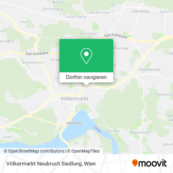 Völkermarkt Neubruch Siedlung Karte