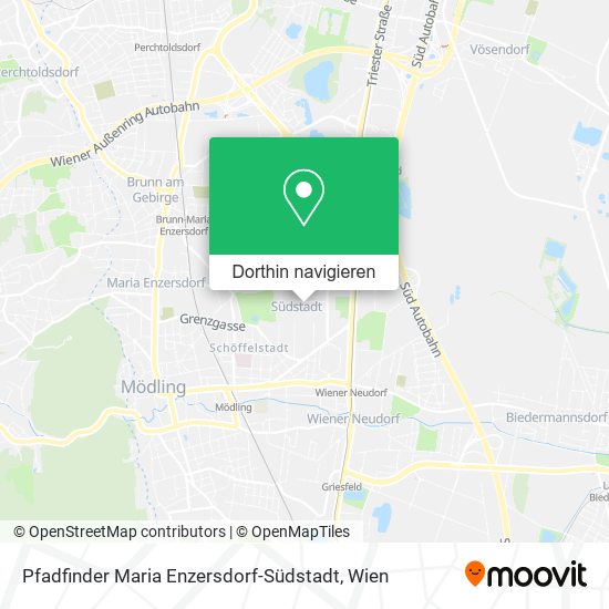 Pfadfinder Maria Enzersdorf-Südstadt Karte