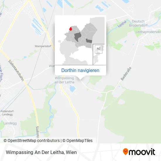 Wimpassing An Der Leitha Karte