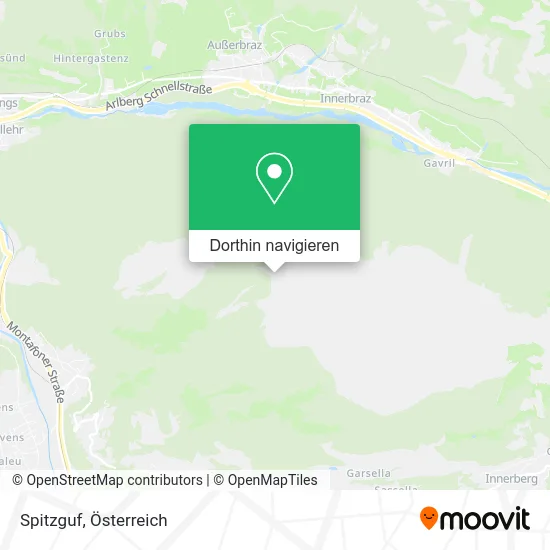 Spitzguf Karte