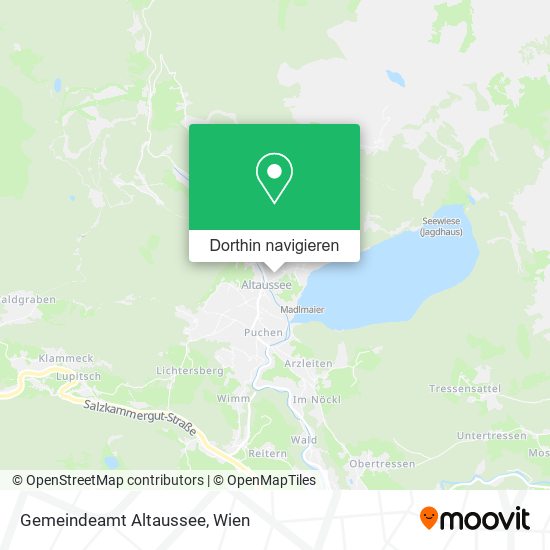 Gemeindeamt Altaussee Karte