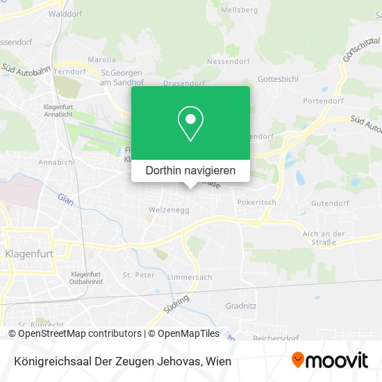 Königreichsaal Der Zeugen Jehovas Karte