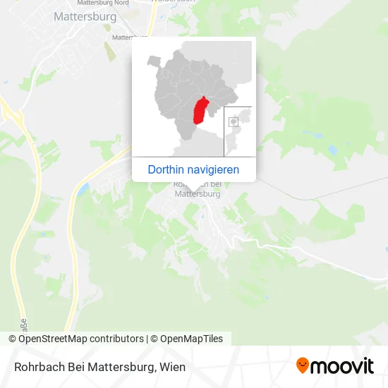 Rohrbach Bei Mattersburg Karte