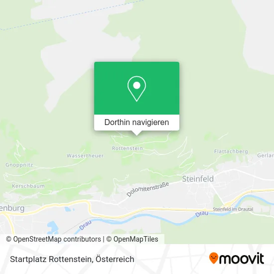 Startplatz Rottenstein Karte