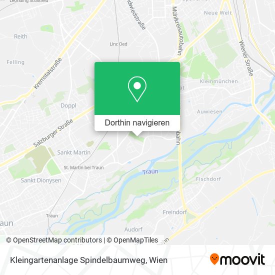 Kleingartenanlage Spindelbaumweg Karte