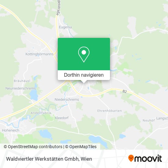 Waldviertler Werkstätten Gmbh Karte