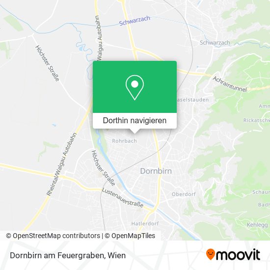 Dornbirn am Feuergraben Karte