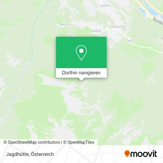 Jagdhütte Karte