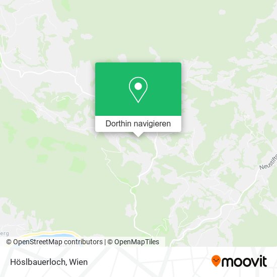 Höslbauerloch Karte