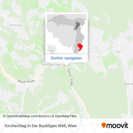 Kirchschlag In Der Buckligen Welt Karte