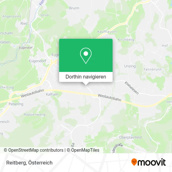 Reitberg Karte
