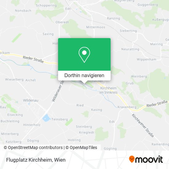 Flugplatz Kirchheim Karte