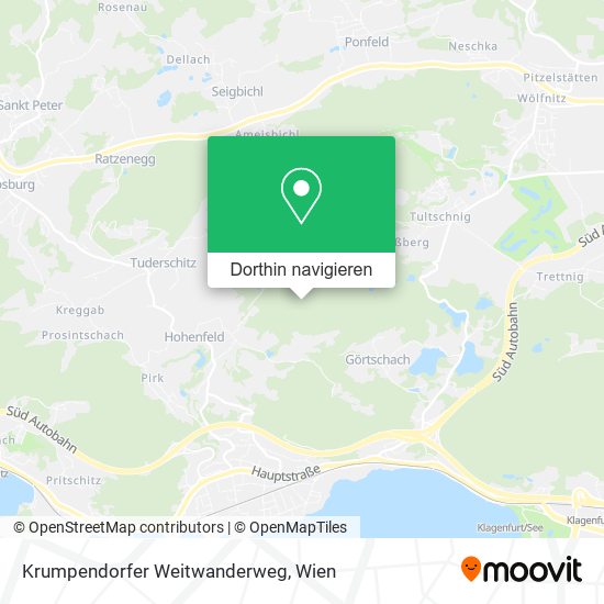 Krumpendorfer Weitwanderweg Karte