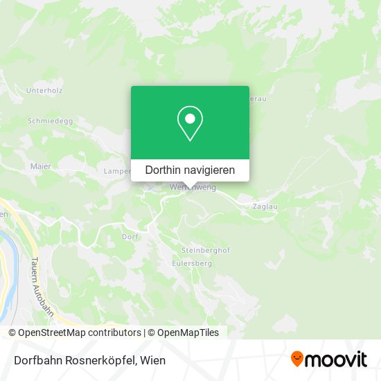 Dorfbahn Rosnerköpfel Karte