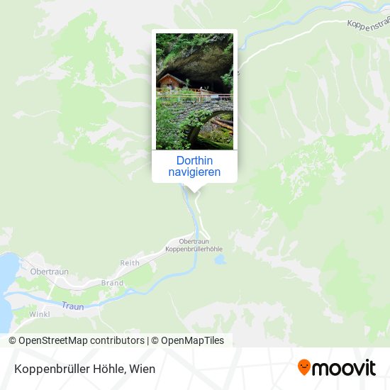 Koppenbrüller Höhle Karte