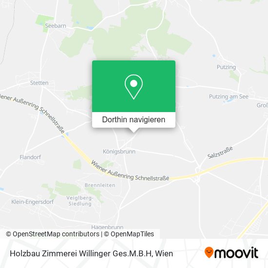 Holzbau Zimmerei Willinger Ges.M.B.H Karte