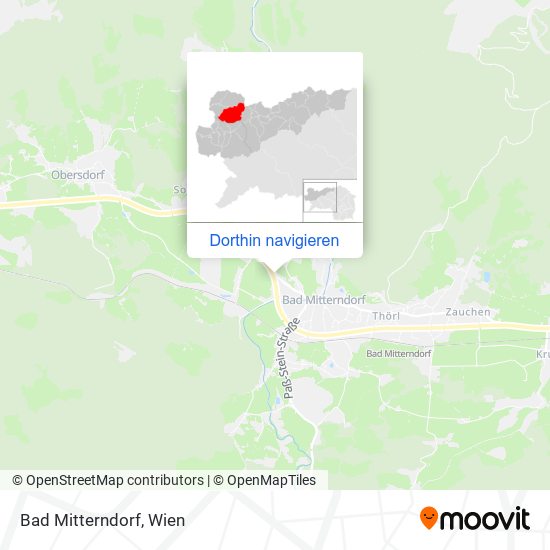 Bad Mitterndorf Karte