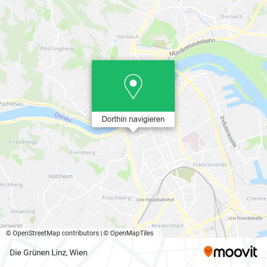 Die Grünen Linz Karte