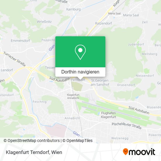 Klagenfurt Terndorf Karte