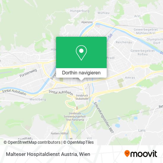 Malteser Hospitaldienst Austria Karte