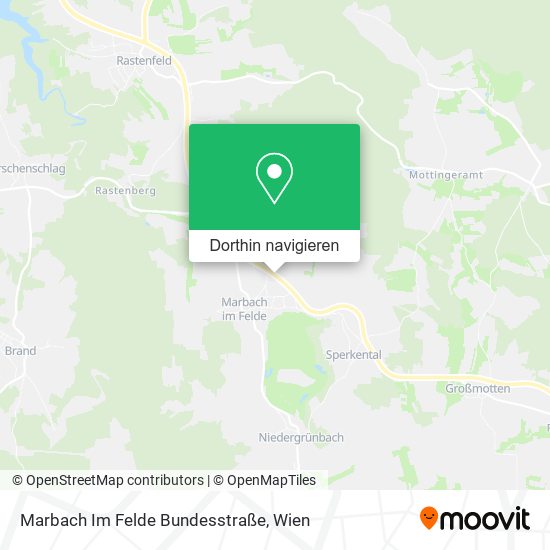 Marbach Im Felde Bundesstraße Karte