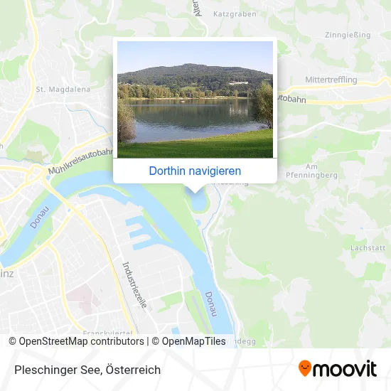 Pleschinger See Karte