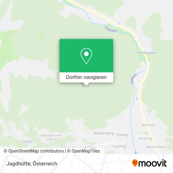 Jagdhütte Karte