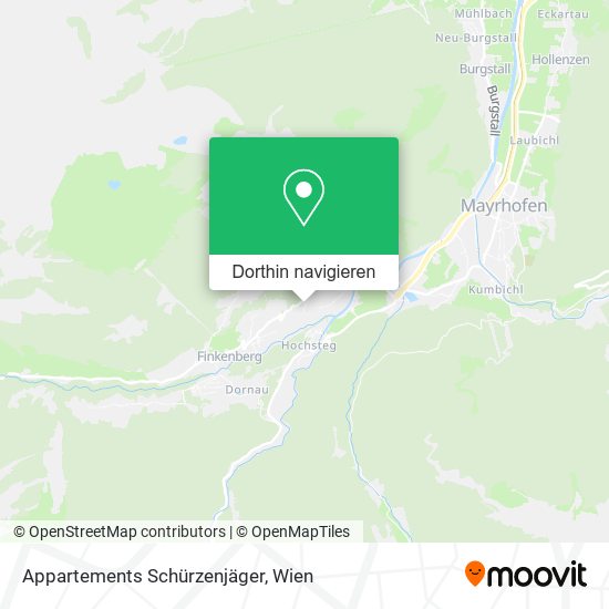 Appartements Schürzenjäger Karte