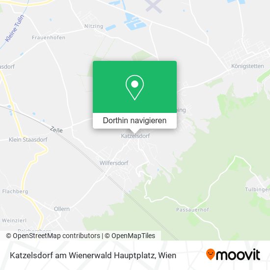 Katzelsdorf am Wienerwald Hauptplatz Karte