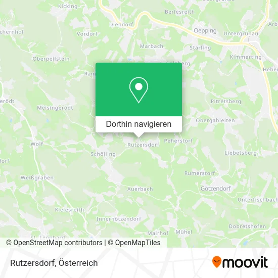 Rutzersdorf Karte