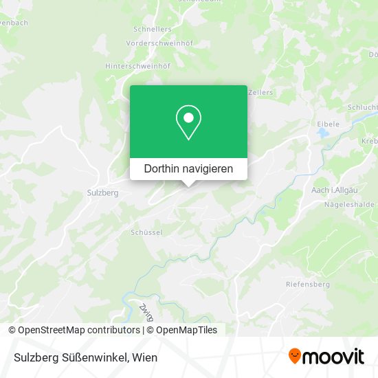 Sulzberg Süßenwinkel Karte