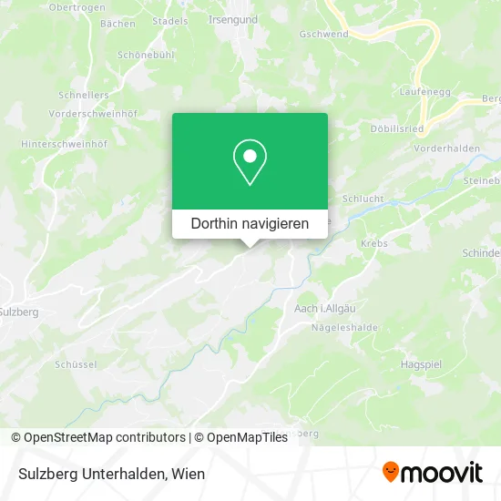 Sulzberg Unterhalden Karte
