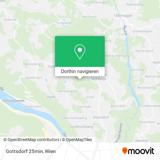 Gottsdorf 25min Karte