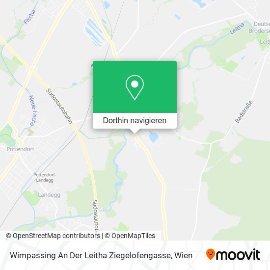 Wimpassing An Der Leitha Ziegelofengasse Karte