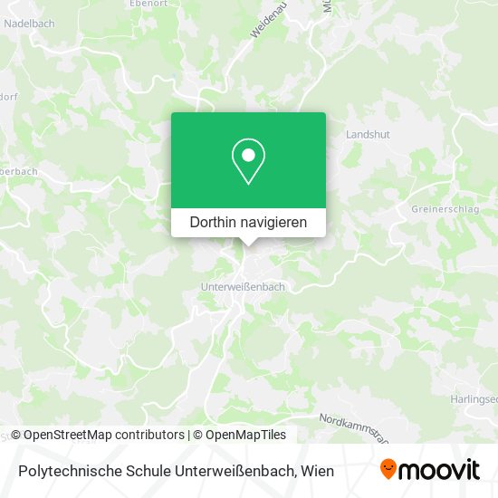Polytechnische Schule Unterweißenbach Karte