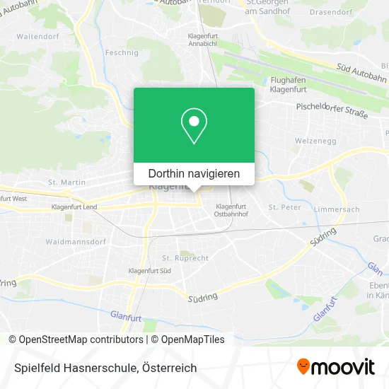 Spielfeld Hasnerschule Karte