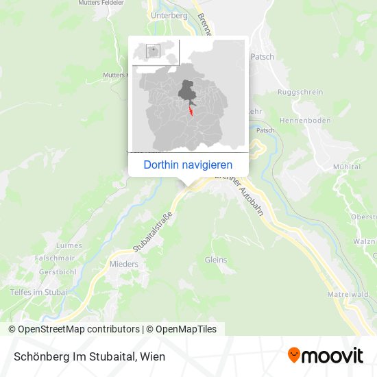 Schönberg Im Stubaital Karte