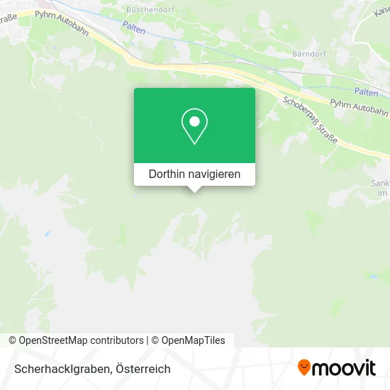 Scherhacklgraben Karte