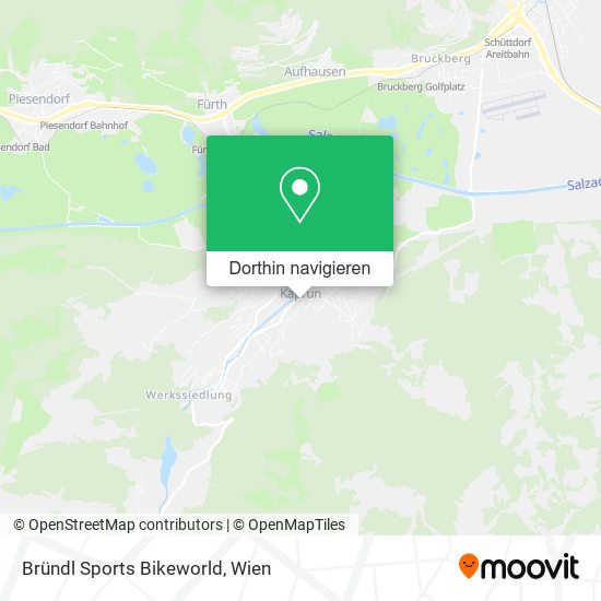 Bründl Sports Bikeworld Karte
