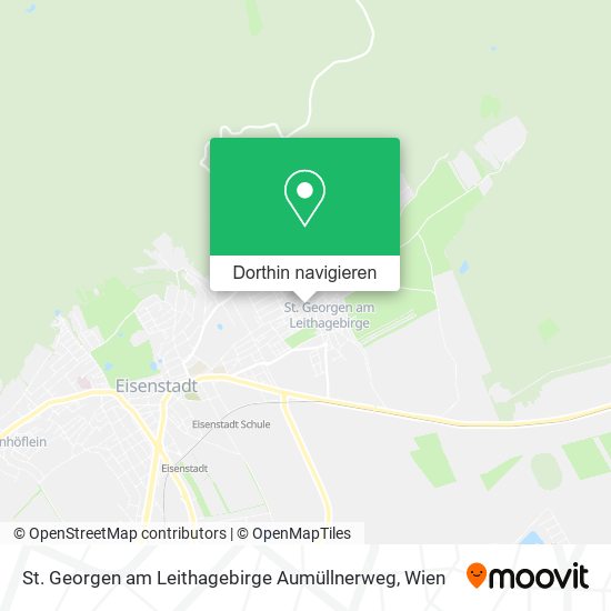 St. Georgen am Leithagebirge Aumüllnerweg Karte
