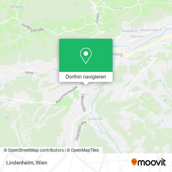 Lindenheim Karte