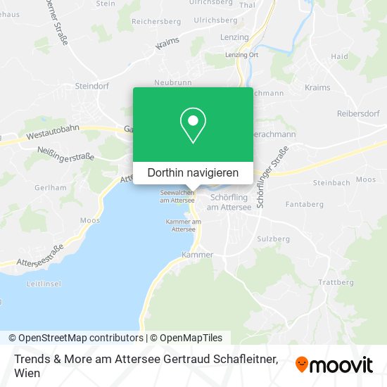 Trends & More am Attersee Gertraud Schafleitner Karte