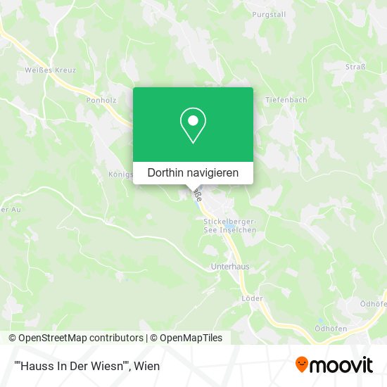 ""Hauss In Der Wiesn"" Karte