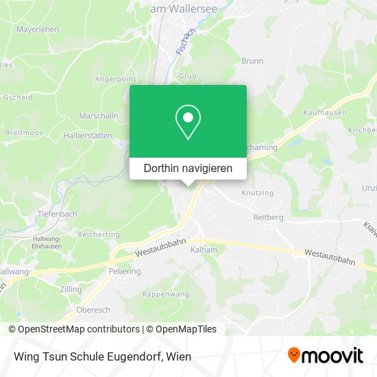 Wing Tsun Schule Eugendorf Karte